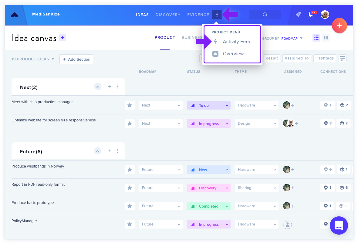 Activity Feed