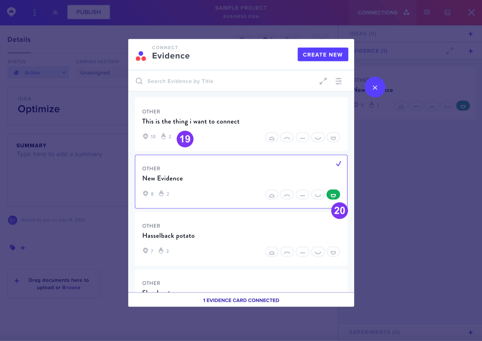 Connect Pop Up