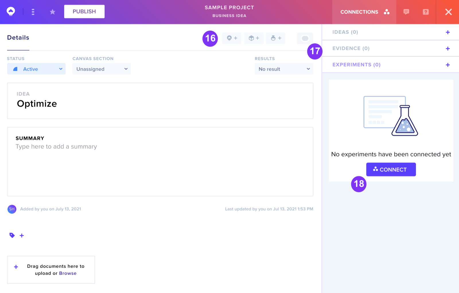Connections Page