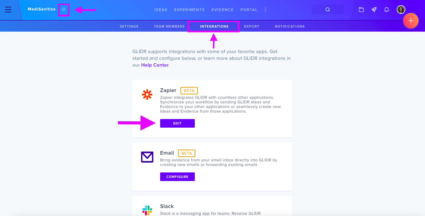 Zapier Integration