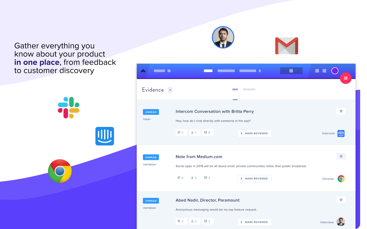 Intercom feedback flowing into GLIDR
