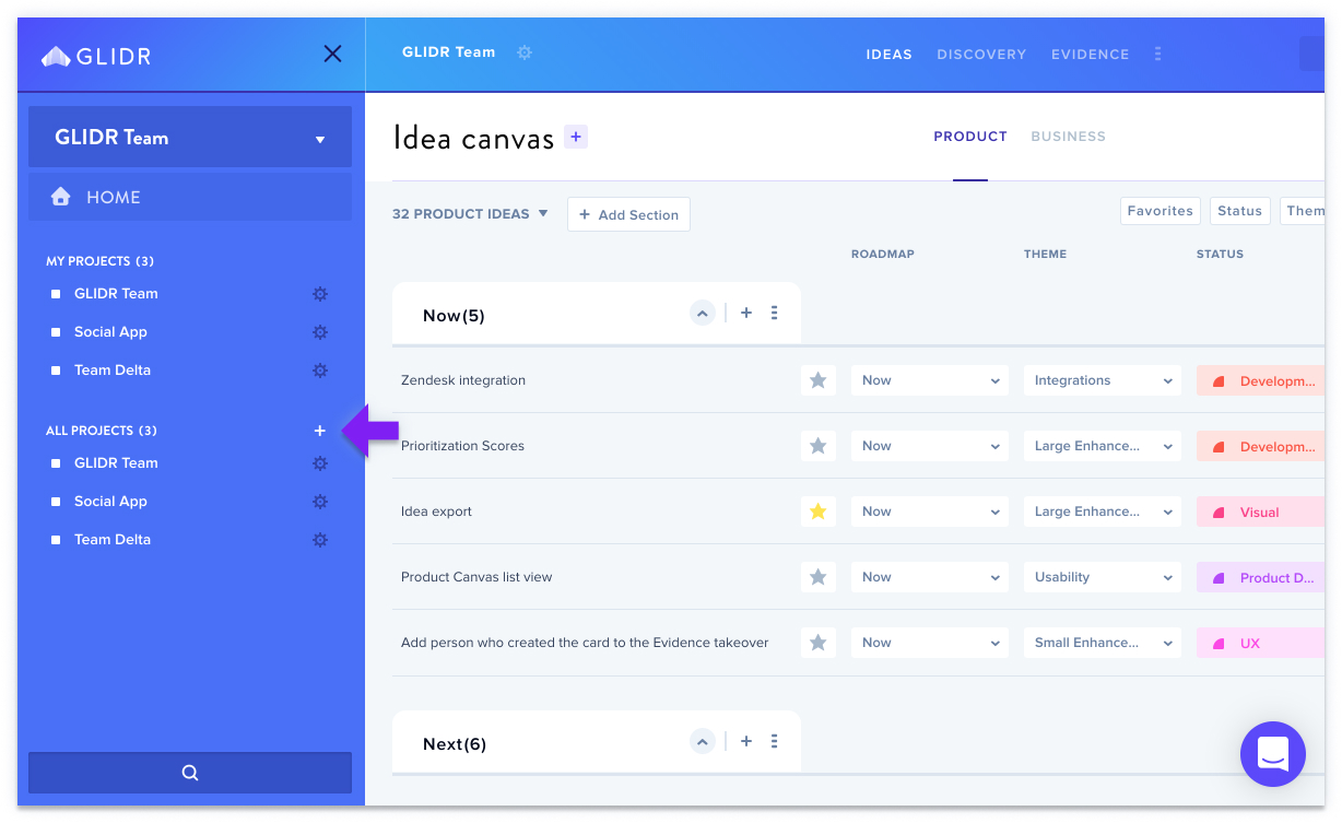 Add Projects
