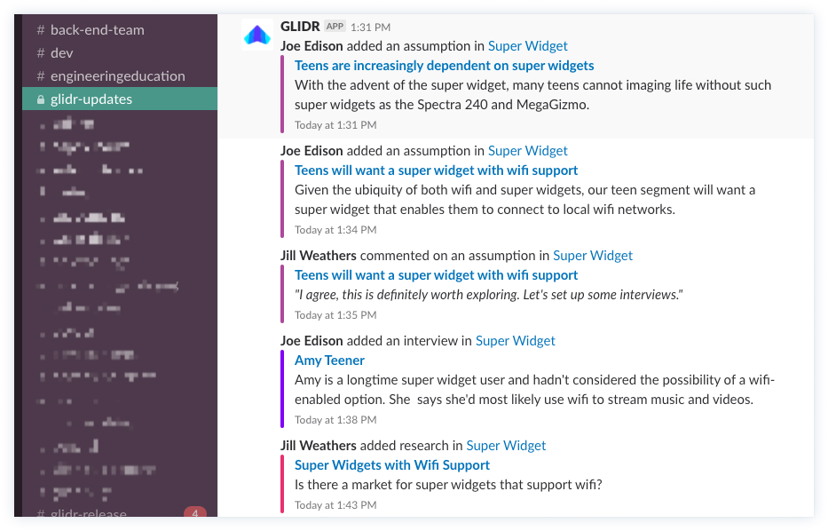 Slack integration overview