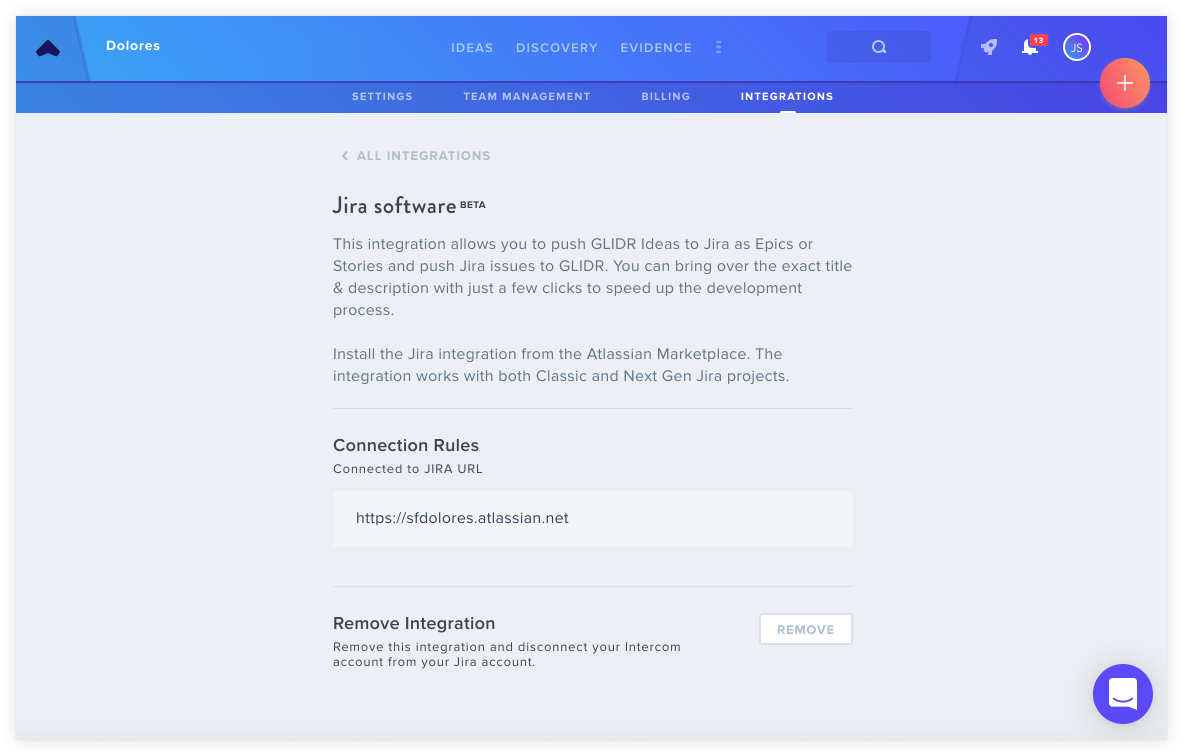 Glidr Settings For Jira
