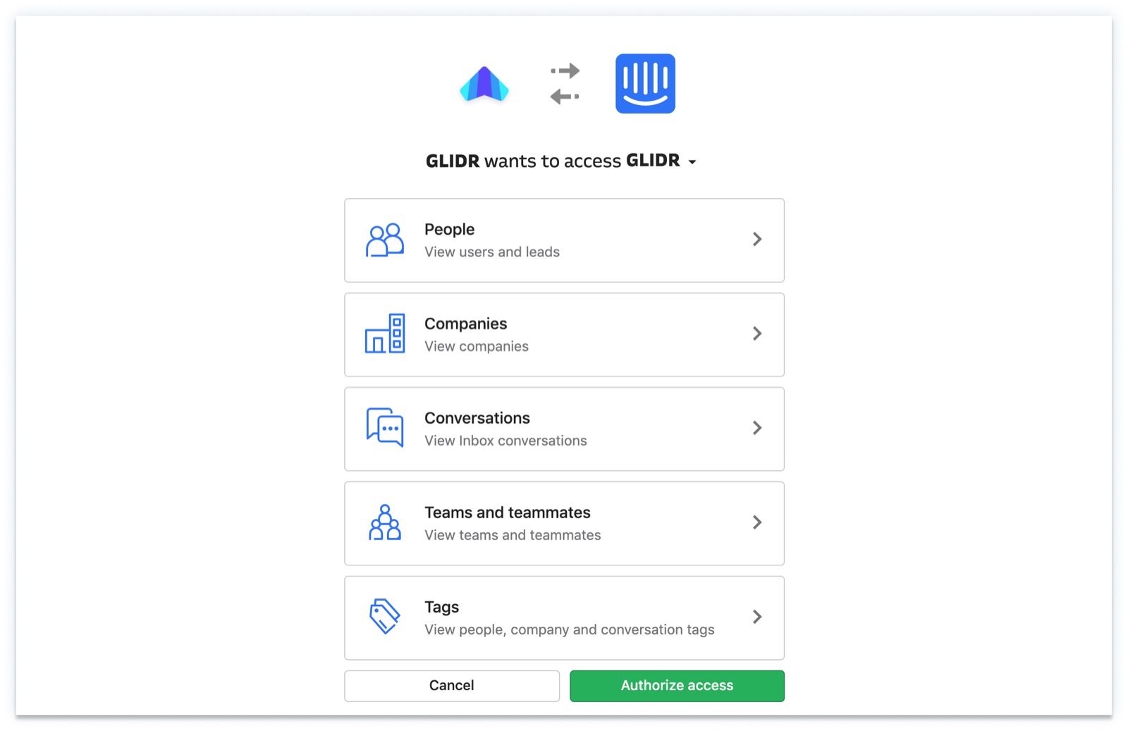 Intercom Integration Setup