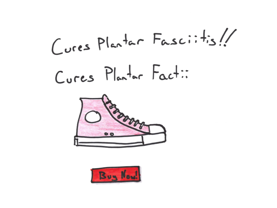 Illustration Cure Plantar Fasciitis What Are You Trying To Learn